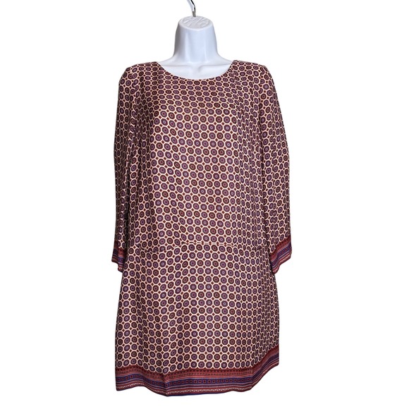 J. Crew Collection Dresses & Skirts - J Crew Collection Women's Jules Scarf Print Shift Dress Sz 2 Silk Old Money